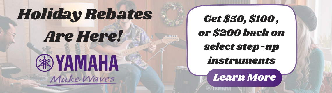 Yamaha 2025 Instrument Rebates
